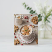 Komfort und Freude Postkarte (Stehend Vorderseite)