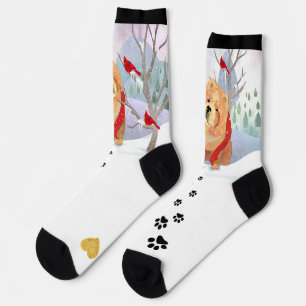 KOMFORT UND FREUDE Smooth Chow Crew Socken