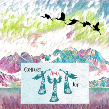 Komfort und Freude Weihnachten Segen Engel beten