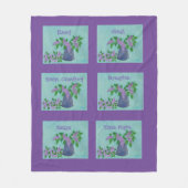 Komfort und Heilung Fleece Blankon (Vorderseite)