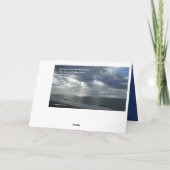 Komfort- und Hope-Notizkarte Dankeskarte (Rückseite)