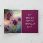 KOMFORT- UND LIEBE-SYMPATHEKARTE DANKESKARTE (Innenseite)