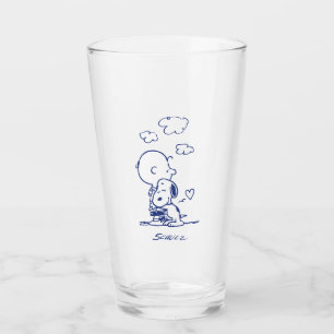 Komfort und Sicherheit Charlie & Snoopy Hug Glas