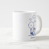 Komfort und Sicherheit | Charlie & Snoopy Hug Jumbo-Tasse (Vorderseite Rechts)
