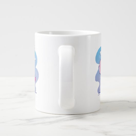 Komfort und Sicherheit | Charlie & Snoopy Hug Jumbo-Tasse (Rückseite)