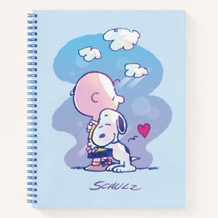Komfort und Sicherheit Charlie & Snoopy Hug Notizblock