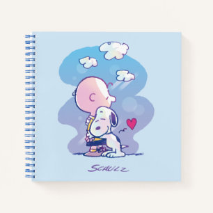 Komfort und Sicherheit Charlie & Snoopy Hug Notizblock