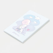 Komfort und Sicherheit | Charlie & Snoopy Hug Post-it Klebezettel (angewinkelt)