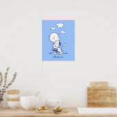 Komfort und Sicherheit | Charlie & Snoopy Hug Poster (Küche)