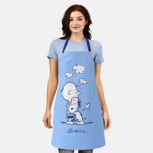 Komfort und Sicherheit | Charlie & Snoopy Hug Schürze (Getragen)