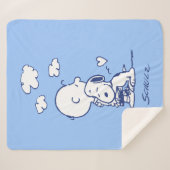 Komfort und Sicherheit | Charlie & Snoopy Hug Sherpadecke (Vorderseite (Horizontal))