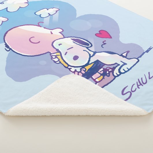 Komfort und Sicherheit | Charlie & Snoopy Hug Sherpadecke (3/4)