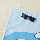 Komfort und Sicherheit | Charlie & Snoopy Hug Strandtuch (Beispiel)