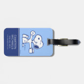 Komfort und Sicherheit | Glück ist morgendliche Ri Gepäckanhänger (Rückseite horizontal)