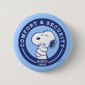 Komfort und Sicherheit | Snoopy & Woodstock Hug Button (Vorderseite)