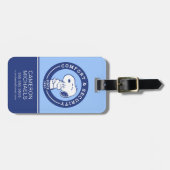 Komfort und Sicherheit | Snoopy & Woodstock Hug Gepäckanhänger (Vorderseite horizontal)