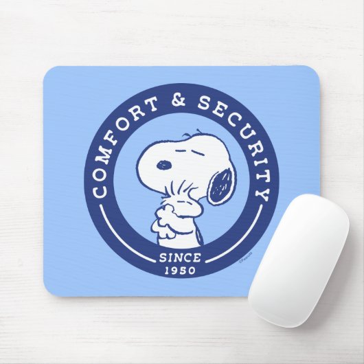 Komfort und Sicherheit | Snoopy & Woodstock Hug Mousepad (Mit Mouse)