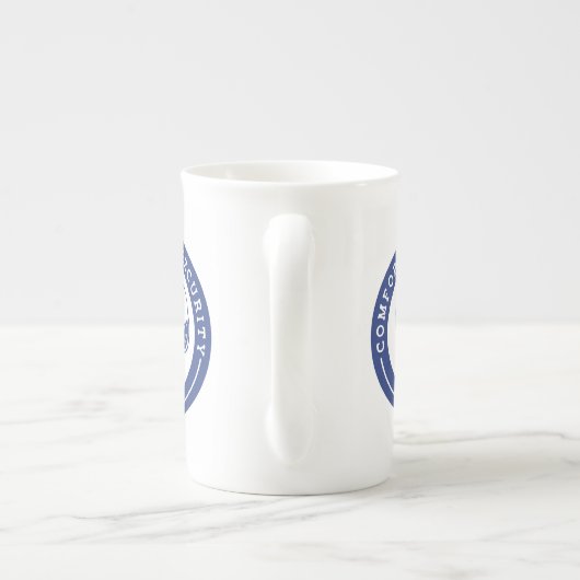 Komfort und Sicherheit | Snoopy & Woodstock Hug Porzellantasse (Rückseite)