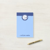 Komfort und Sicherheit | Snoopy & Woodstock Hug Post-it Klebezettel (Auf Schreibtisch)