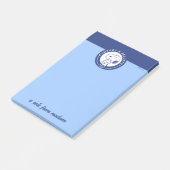 Komfort und Sicherheit | Snoopy & Woodstock Hug Post-it Klebezettel (angewinkelt)