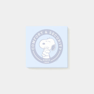 Komfort und Sicherheit   Snoopy & Woodstock Hug Post-it Klebezettel