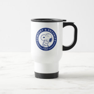 Komfort und Sicherheit   Snoopy & Woodstock Hug Reisebecher