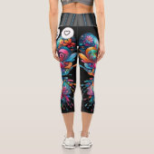 Komfort und Stil Capri Leggings (Rückseite)
