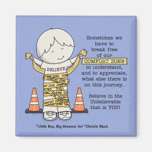 Komfort-Zone Magnet (Vorne)