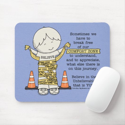 Komfort-Zone Mousepad (Mit Mouse)