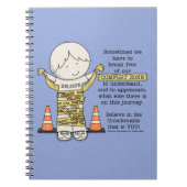 Komfort-Zone Notizblock (Vorderseite)