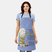 Komfort-Zone Schürze (Getragen)