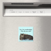 Komfortabel auf Waschkatzenmagnet Magnet (In Situ (Geschirrspüler))