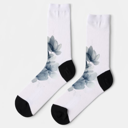 komfortabel und blumig socken (Linkes Detail)