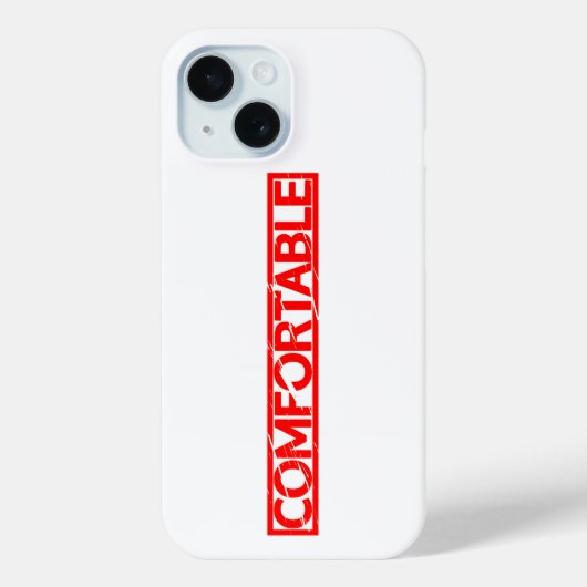 Komfortable Briefmarke Case-Mate iPhone Hülle (Rückseite)