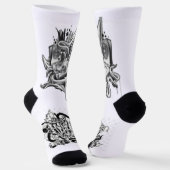 Komfortable Cotton Socken - stilvoll & atmungsakti (Gewinkelt)