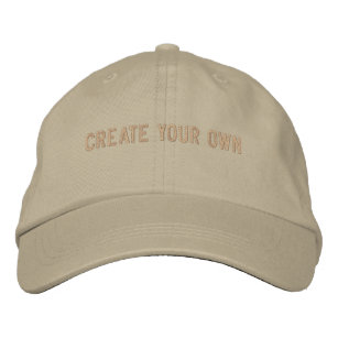 Komfortable Hat Super Khaki Custom Erstellen Sie I Bestickte Baseballkappe