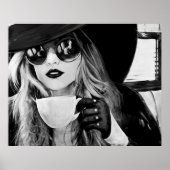 Komfortable Stille Poster (Vorne)