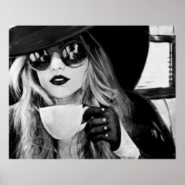 Komfortable Stille Poster