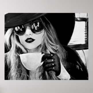 Komfortable Stille Poster