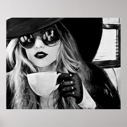 Komfortable Stille Poster (Vorne)