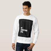 Komfortabler Alltagsstil Sweatshirt (Vorne ganz)