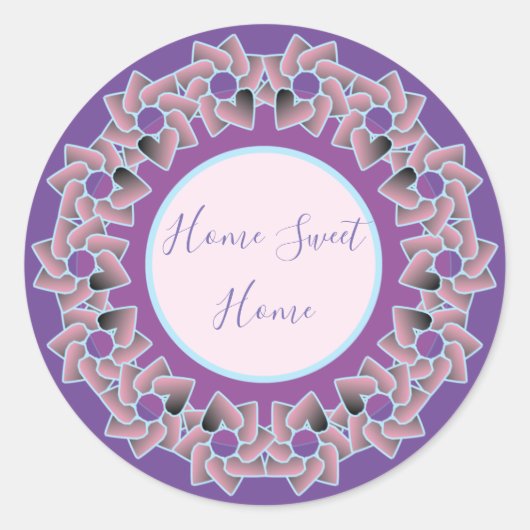 Komfortabler und hübscher Rundaufkleber Runder Aufkleber (Vorderseite)