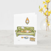 Komfortables Haus Karte (Gelbe Blume)