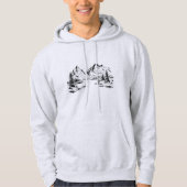 Komfortables Hoodie! Berg ruft dich Hoodie (Vorderseite)