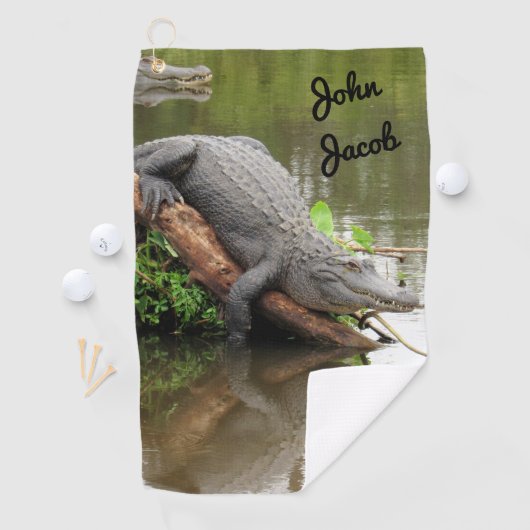 Komfortator - Alligator - Golfhandtuch (Insitu)