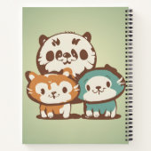 Komfortkatzen Notizblock (Rückseite)