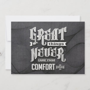 Komfortzonen - Motivierend Zitate.