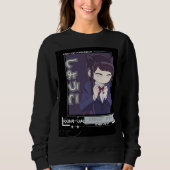 Komi kann nicht kommunizieren-komi-san niedlich sweatshirt (Vorderseite)