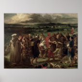 Komiker oder arabische Büffets, 1848 Poster (Vorne)