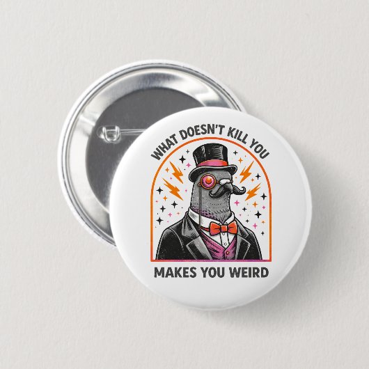 Komisch Button (Vorne & Hinten)